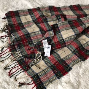 Oversized Abercrombie and Fitch scarf